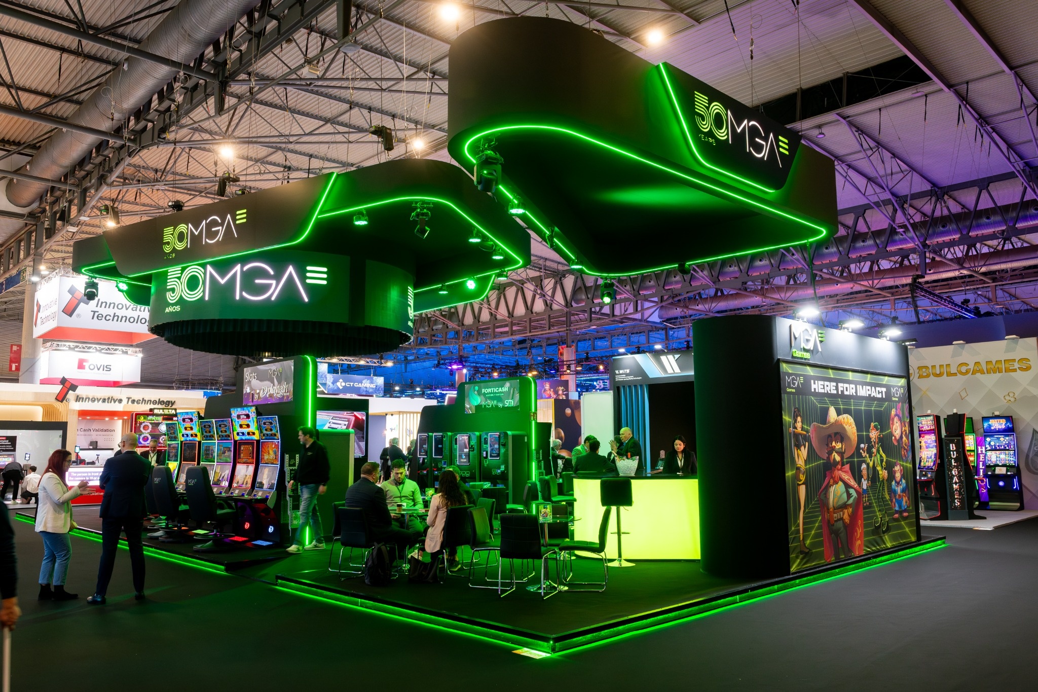 Éxito total en ICE Barcelona 2026 con la novedosa ruleta Compact Evo y los cajeros Forticash